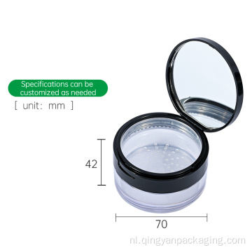 Hot Sale Cosmetic Packaging Losse poeder Compact Case